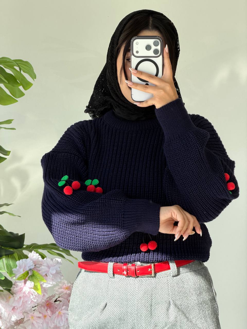 بافت دخترانه آلبالو